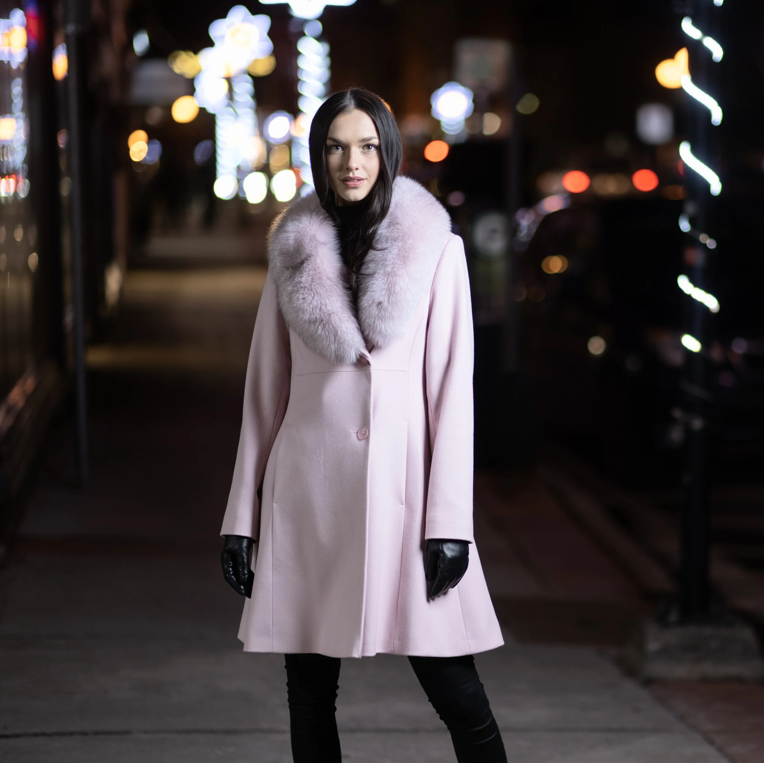 Nude pink coat discount